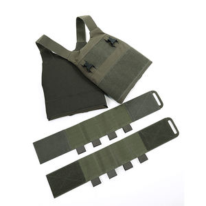 ロエヴェ カーキ 防刃ベスト プレートキャリア アーマーベスト タクティカルベスト - Product Image 4