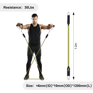 Resistance <b>Bands</b>, Exercise <b>Bands</b> with Handles, Fitness <b>Bands</b>, <b>Workout</b> <b>Bands</b> with Door Anchor for Heavy Resistance Training - Product Image 4