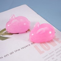 Moule en résine 3D en forme de lapin de pâques, lapin mignon, pour la décoration de la maison, 1 pièce
