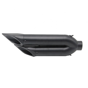 Silenciador modificado para motocicleta, silenciador de tubo de escape doble de 51mm, apto para SZK, Z750, Z800, <span class=keywords><strong>ER6N</strong></span>, 1, 2, 2, 1, 2, 1, 2 - Product Image 6