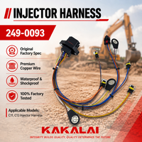 Pièces détachées pour excavatrice KAKALAI, faisceau de câblage pour excavatrice 249-0093, faisceau de câblage d'injecteur de carburant pour moteur CAT C11 C13