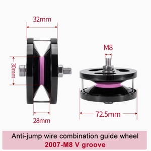 Poulie en céramique anti-saut pour fil, diamètre extérieur 50 mm, courroie OEM pour tréfilage, certifiée ISO9001, garantie 1 an, alésage 6 mm, Sen Guang - Product Image 4