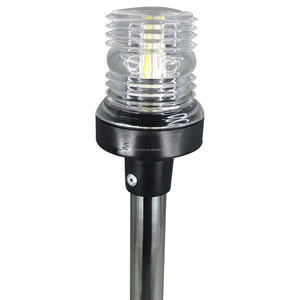 Luces LED para Barcos, Blancas, 360 Grados °   Luz de popa plegable de montaje fijo con enchufe, luces blancas de 3NM - Product Image 5