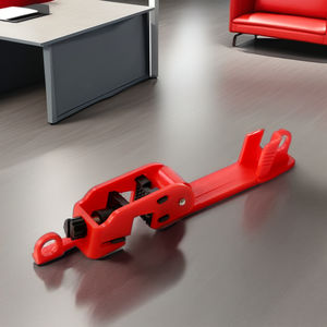 내구성 나일론 및 스틸 그립 꽉 빨간색과 검은 색 전기 회로 차단기 480V-600V 안전 잠금 제품 카테고리 잠금 - Product Image 1