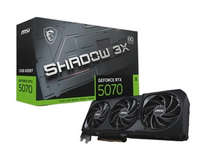 Tarjeta Gráfica Phantom GeForce RTX 5070 12G SHADOW 3X OC AI Gaming Design, Nueva, GDDR6X, PCI Express - Product Image 1