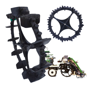 ยางรถแทรกเตอร์ปลูก<span class=keywords><strong>ข้าว</strong></span>ความเร็วสูง ล้อยางตัน ยางสำหรับนาข้าว พร้อมขอบล้อ - Product Image 3