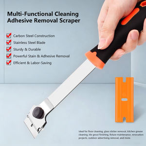 Outil de <span class=keywords><strong>nettoyage</strong></span> de joints et de suppression de calfeutrage DIY |   Grattoir manuel robuste pour les rénovations de cuisine et de salle de bain - Product Image 2