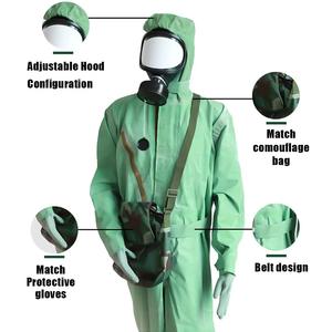 Защитный комбинезон FFY03: антитоксичный, химически стойкий, кислото-щелочестойкий, радиационно-защитный, термостойкий - Product Image 2