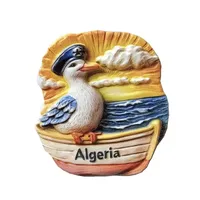 Aimants de réfrigérateur 3D Afrique Algérie, souvenirs touristiques, collection d'autocollants, artisanat, cadeau, articles de décoration