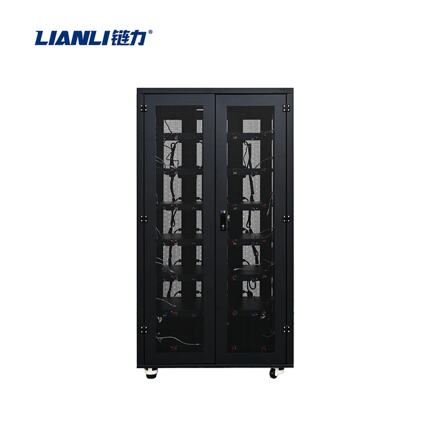 Custom Data Center Server Rack 28 Units Network Cabinet Liquid Cooling Compatible AI Server Enclosure Supercomputing