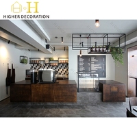 Service de conception 3D pour café - Idée unique de design d'intérieur - Décoration de café pour les cafés