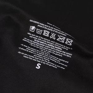 Etiqueta Termoadhesiva Personalizada con su Logotipo, Etiqueta de Lavado <span class=keywords><strong>para</strong></span> Prendas, Impresión por Transferencia de Calor, Etiqueta de Talla <span class=keywords><strong>para</strong></span> Camisetas - Product Image 2