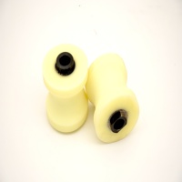 Rouleau en caoutchouc PU ultra-résistant pour roues de convoyeur de masques, tailles personnalisées, service de découpe, dureté 30-90 Shore WEIWANG