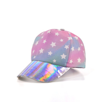 Gorras de Béisbol de Algodón Personalizadas de Alta Calidad para Bebés y Niños con Diseño Deportivo de Estampados de Leopardo/Puntos y Ajuste Regulable