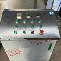 Volledig automatische continue friteuse voor de productielijn van frites, chips, kip, vis, gehaktballen, pinda's en aardappelproducten.