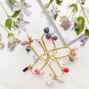 ゴールドかわいい漫画形の金属紙クリップブックマークスティッキーノートホルダー学生 & オフィス学校用文房具用品 - Product Image 5