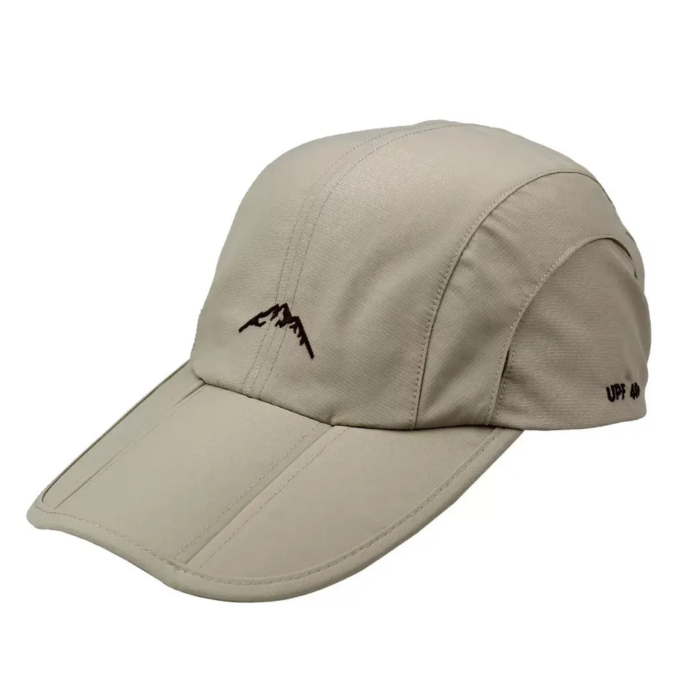 Cappello sportivo classico di vendita calda con visiera pieghevole OEM il tuo logo design