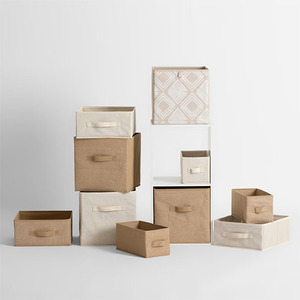 Cesta de Almacenamiento Plegable de Tela, Caja de Almacenamiento de Tela Suave, Cesta Organizadora Plegable con Asas para Guardar Juguetes de Bebé en la Habitación - Product Image 6