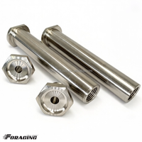 Kit de pivot de suspension en titane GR5 avec écrou 5/8"-18, haute résistance, pour voiture de course Sprint, pièces de rechange et accessoires de réparation