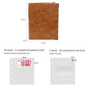 コイン収集ホルダールーズリーフ記念コイン収集小冊子 - Product Image 3