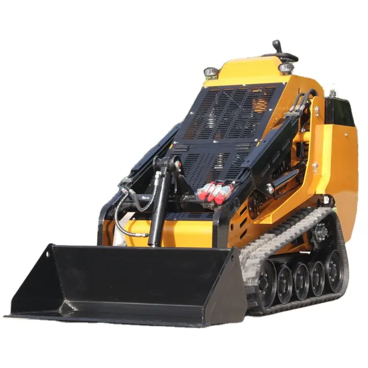 China new condition loongsheen brand rubber track diesel engine EURO V EPA 0.14cbm bucket wheel loader skid steer loader