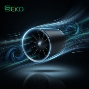 Ventilateur <span class=keywords><strong>d</strong></span>'extraction <span class=keywords><strong>d</strong></span>'<span class=keywords><strong>air</strong></span> Seicoi 4 pouces pour salle de bain et cuisine, faible bruit 28 dB, <span class=keywords><strong>avec</strong></span> <span class=keywords><strong>capteur</strong></span> <span class=keywords><strong>d</strong></span>'<span class=keywords><strong>humidité</strong></span> - Product Image 6