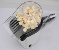 Machine à popcorn électrique à air chaud en plastique pour usage domestique, pour une collation saine, 1200W, rapide en 3 minutes