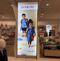 Cadre de panneau lumineux mural en tissu avec structure robuste pour affiche LED, fournisseur d'affichage publicitaire rétroéclairé pour intérieur