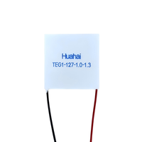 Modul Peltier Efek Seebeck TEG1-127-1.0-1.3, Perangkat Surya, Kompor Kayu, Generator Tenaga Termoelektrik Suhu Tinggi