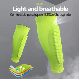 Équipement <span class=keywords><strong>de</strong></span> protection <span class=keywords><strong>de</strong></span> football pour jeunes Protecteurs <span class=keywords><strong>de</strong></span> jambes anti-collision Chaussettes Chaussettes <span class=keywords><strong>de</strong></span> mollet en EVA Caractéristiques du protège-<span class=keywords><strong>tibia</strong></span> en nylon élastique - Product Image 6