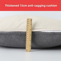Fauteuil suspendu en toile avec coussin, siège balançoire intérieur/extérieur pour étudiants, adultes, enfants, jardin, patio, dortoir