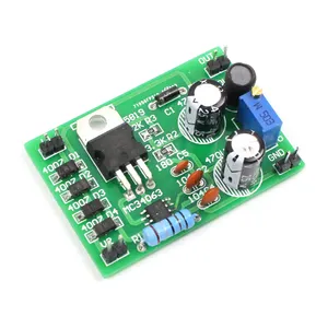 Kit de circuit d'alimentation régulée avec interrupteur cc réglable, entraînement électronique et électrique, soudage, carte PCB