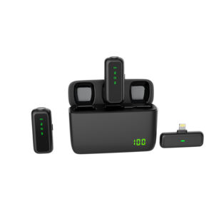 Micrófono Lavalier Inalámbrico SX6 con Conector Tipo C, Cancelación de Ruido para Uso en Escritorio, Grabación HD, Transmisión en Vivo y Entrevistas - Product Image 3