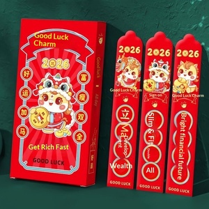 Paquetes de Papel Rojo para Sorteo del Año del Caballo 2026, 12 Cajas, Caja Sorpresa Creativa para el Festival de Primavera, Amuleto de la Suerte, Dinero de Año Nuevo - Product Image 5