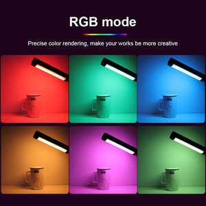 Lampe vidéo portable RGB LUXCEO V8 pour gamers, 2000 mAh, éclairage pour photos, <span class=keywords><strong>vidéos</strong></span>, selfies, éclairage d'appoint pour Vlog/Youtube - Product Image 4