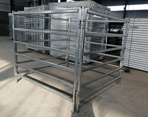 แผงกั้นปศุสัตว์ แผงกั้นวัว 5 บาร์ 4x16 แผงกั้นแพะ - Product Image 3