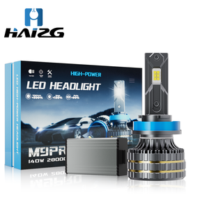 HAIZ Super brillante 140W M9 PRO LED Heamlamp 24000lm H7 H11 9005 9006 H4 accesorios de sistema de iluminación de coche para coches - Product Image 2