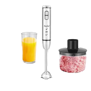 Batidora de Mano Portátil de 1000W, Mini, de Alta Velocidad, 4 Cuchillas, 2 Velocidades, Fácil de Limpiar, Motor Completo, Botón de Encendido, Multifuncional, para el Hogar - Product Image 2