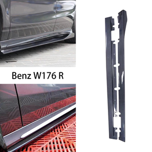 Jupes latérales en fibre de carbone style AMG pour Mercedes Classe A W176 W177 2013-2017 - Product Image 2