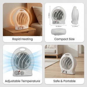 High Quality 2000W Heater Fan / <b>Mini</b> Electric <b>Air</b> Heater Fan / Electric <b>Mini</b> Fan Heater - Product Image 4