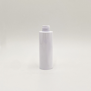 ขวดพลาสติก PET ขนาด 105 มล. 120 มล. สำหรับผลิตภัณฑ์ดูแลผิว ผลิตภัณฑ์ความงาม แชมพู เครื่องสำอาง โลชั่น พร้อมฝาปิดทรงกลมสีขาว - Product Image 4