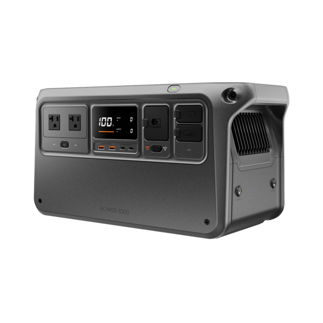 Power 1000 Portable Power Station 1024Wh LFP Battery PD UPS Mode Seamless Power Continuity Outdoor Camping Laptop Camera