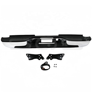 Pare-chocs arrière de haute qualité SQS OEM/ODM pour Chevrolet <span class=keywords><strong>Silverado</strong></span> 1999-2006 2500HD 3500 Noir Vente directe d'usine - Product Image 1