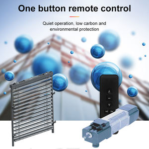 Fenêtre de porte à <span class=keywords><strong>volet</strong></span> <span class=keywords><strong>roulant</strong></span> en aluminium de conception européenne populaire horizontale électrique pour une utilisation intérieure et extérieure pour les appartements - Product Image 2