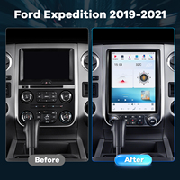 Accesorios para Pantalla de Radio de Coche de 12.1 Pulgadas, Snapdragon 665 para Ford Expedition 2018-2021, QLED, CarPlay Inalámbrico, DSP de 8 Núcleos, Cámara de Reversa