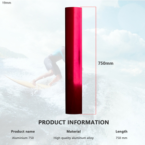 อะแดปเตอร์ฐานเสาอลูมิเนียมขนาด 19 มม. ยาว 75 ซม. สำหรับ SUP Foiling, Wing Foiling, Downwind, Lake Pumping และ Foiling รุ่น 75Al Ax แข็งแรง ทนทาน - Product Image 3