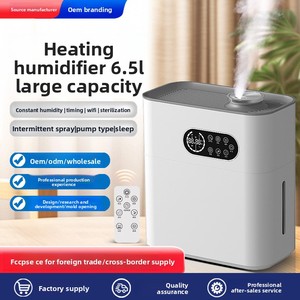 Humidificador Ultrasónico Calefactor e Hidratante de 6.5L de Gran Capacidad, Humidificación Constante, Silencioso, con WiFi, Difusor de Aroma para Oficina y Escritorio - Product Image 5