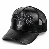 Casquette de camionneur personnalisée de haute qualité avec broderie 3D, fabricant de casquettes en maille personnalisées, faible MOQ, marque privée