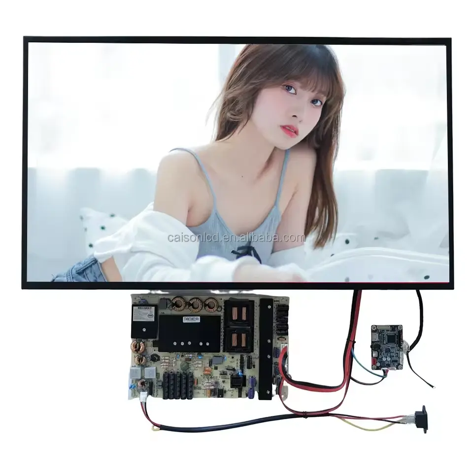 LD750DGN-FKH1 panel LCD kecerahan tinggi 75 inci 4K LG mendukung 3840(3)* 2160, UHD 59PPI,3000 nits, layar LCD kecerahan tinggi