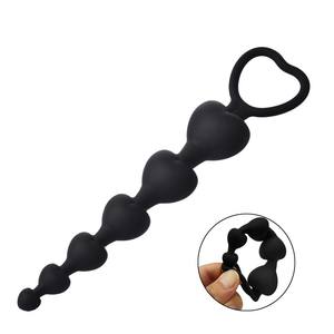 Tapón Anal de Silicona en Forma de Corazón, Impermeable, para Hombres y Mujeres, Juguetes Sexuales para Adultos, Venta al Por Mayor - Product Image 2